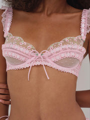 Pinkaboo Underwire Bra — Pink