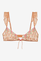 Glimmer Rosebud Bralette — Rose Gold