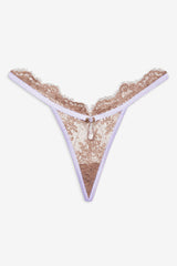 Holly Thong Panty — Chocolate