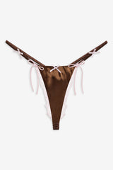 Jaden Thong Panty — Chocolate