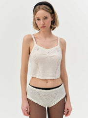 London Knit Panty — Cream