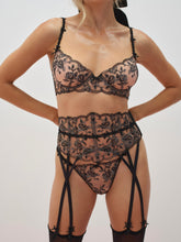 Sonia Garter Belt — Black