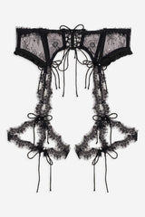Sonja Garter Belt — Black