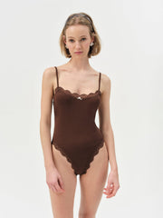 Elliana Bodysuit — Chocolate