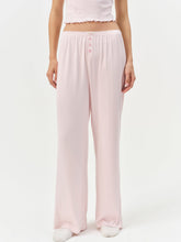 Elliana Wide Leg Pant — Dusty Pink