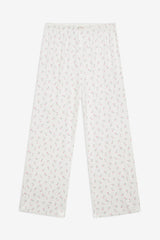 Elliana Wide Leg Pant — White