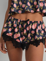 Kayla Sleep Short — Navy