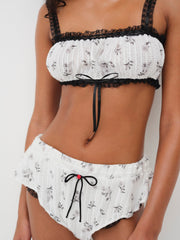 Fawn Sleep Short — White