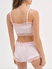 Dahlia Sleep Short — Pink