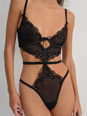 Papillion Teddy — Black