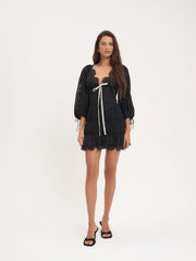 Ellis Mini Dress — Black
