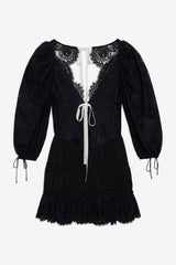 Ellis Mini Dress — Black