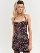 Betty Bud Mini Dress — Black