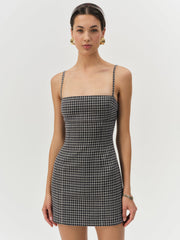 Savannah Mini Dress — Black