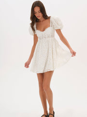 Becca Mini Dress — White