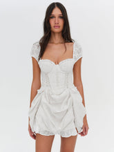 Morgan Mini Dress — Bright White