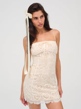 Claire Mini Dress — Cream