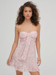 Teagan Mini Dress — Pink