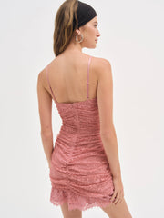 Samira Mini Dress — Rose