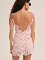 Lakeside Mini Dress — Pink