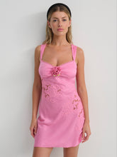 Claudia Mini Dress — Pink