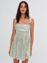 Holland Mini Dress — Green