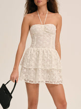 Ciao Lace Mini Dress — Natural