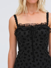 Claira Mini Dress — Black