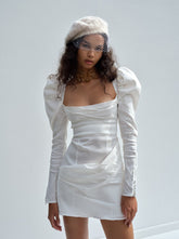 Etta Mini Dress — White