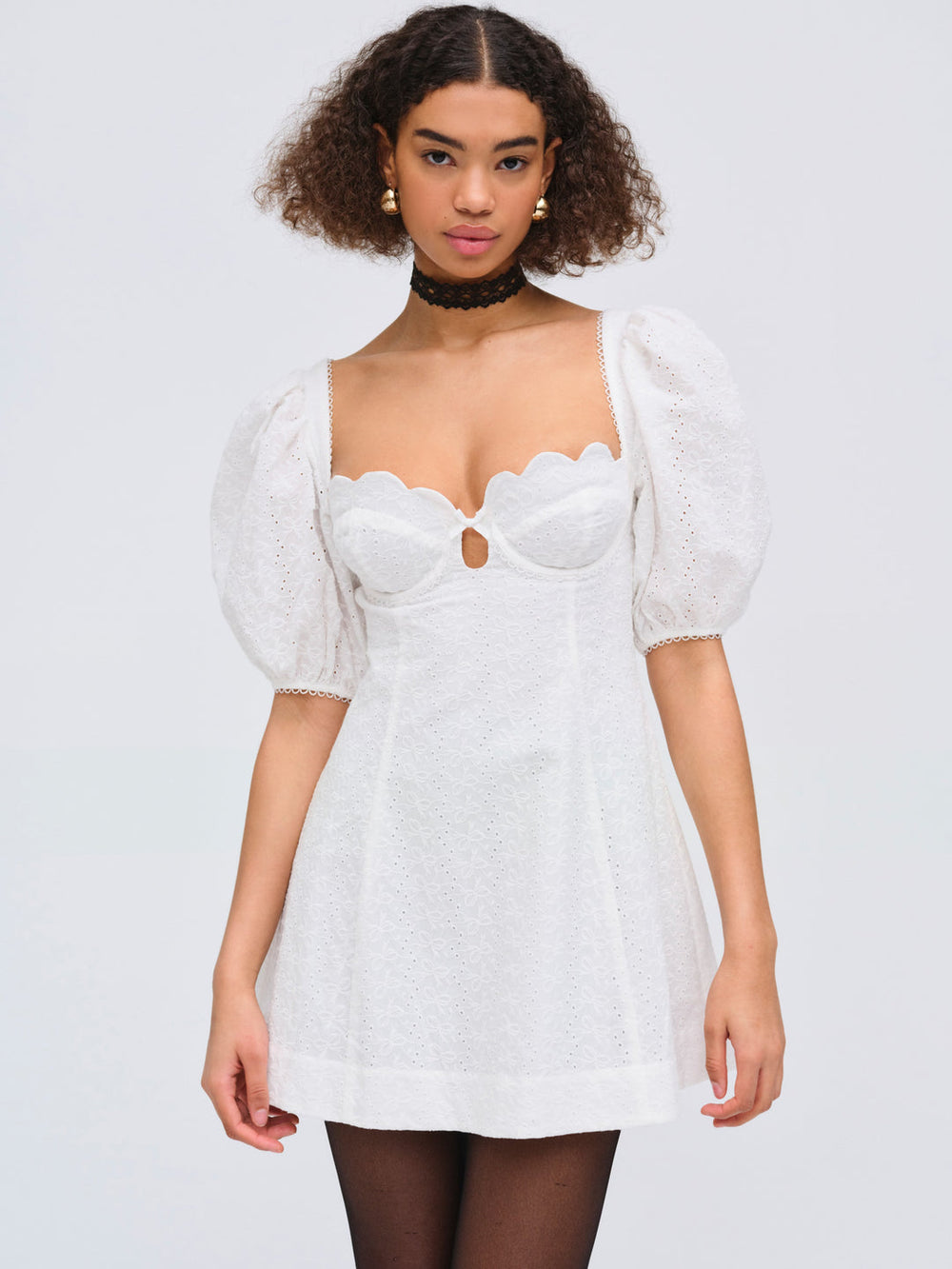 Marseille Mini Dress — White