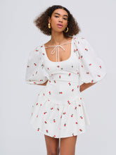 Talia Mini Dress — Cream