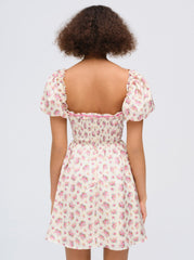Etienne Mini Dress — Pink
