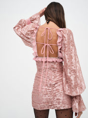 Shawn Mini Dress — Pink