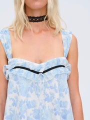 Oliver Mini Dress — Blue