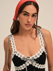 Becka Mini Dress — Black