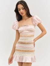 Layer Cake Mini Dress — Pink