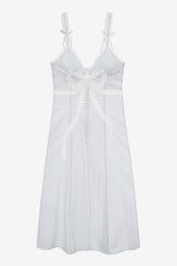 Bluebell Gingham Midi Dress — Blue