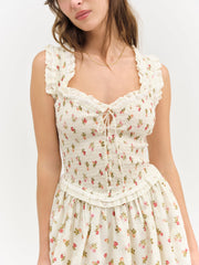 Morgan Midi Dress — White