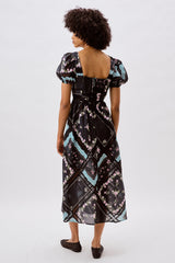 Margaret Midi Dress — Black