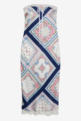 Daisy Mae Midi Dress — Blue