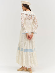 Severine Maxi Dress — Cream