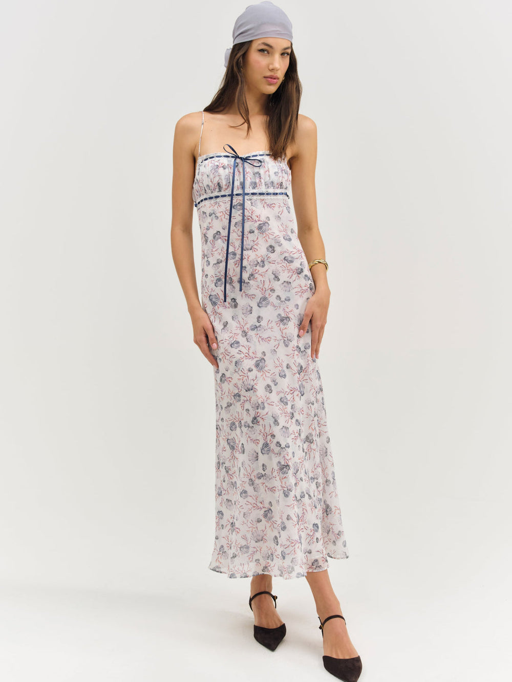 Midsummer Midi Dress — White