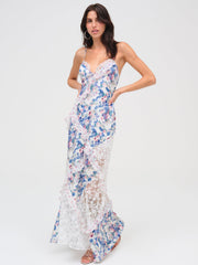 Josalyn Maxi Dress — Blue