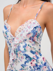 Josalyn Maxi Dress — Blue