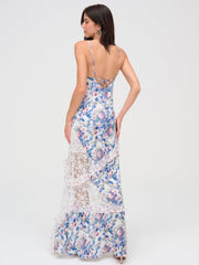 Josalyn Maxi Dress — Blue