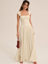 Erika Bustier Maxi Dress — Natural