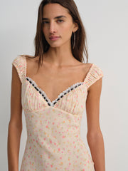 Emmaline Maxi Dress — Peach