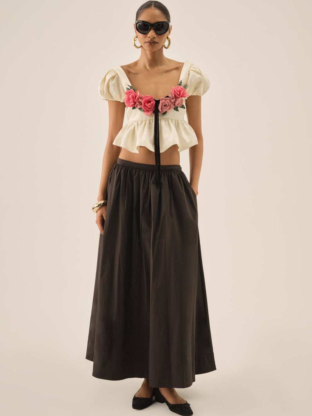 Rosalie Top — Cream