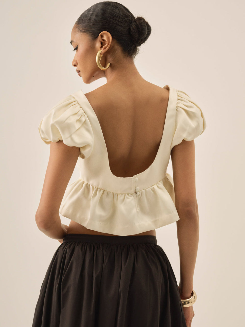 Rosalie Top — Cream