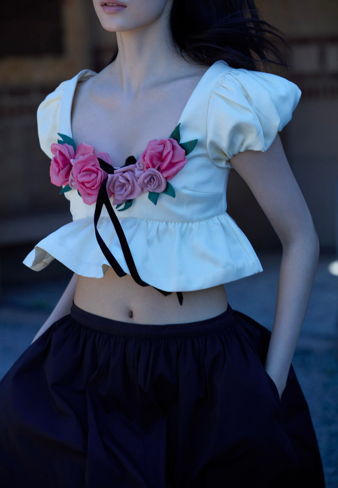 Rosalie Top — Cream